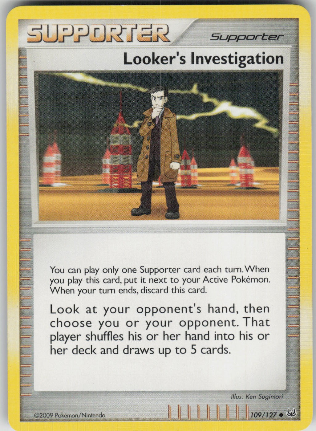 Pokemon TCG Looker's Investigation Uncommon Platinum 109/127