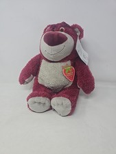 Disney Toy Story 3 Lotso Bear Strawberry Scented 14" Soft Plush Toy New