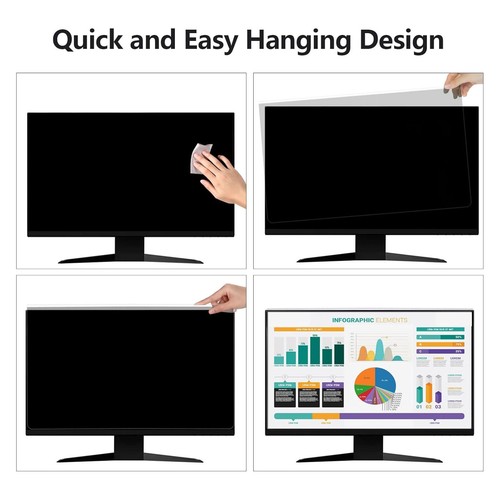 Laptop Private Screen Removable Computer Screen Protector 16: 10 Aspect Ratio - Afbeelding 7 van 22
