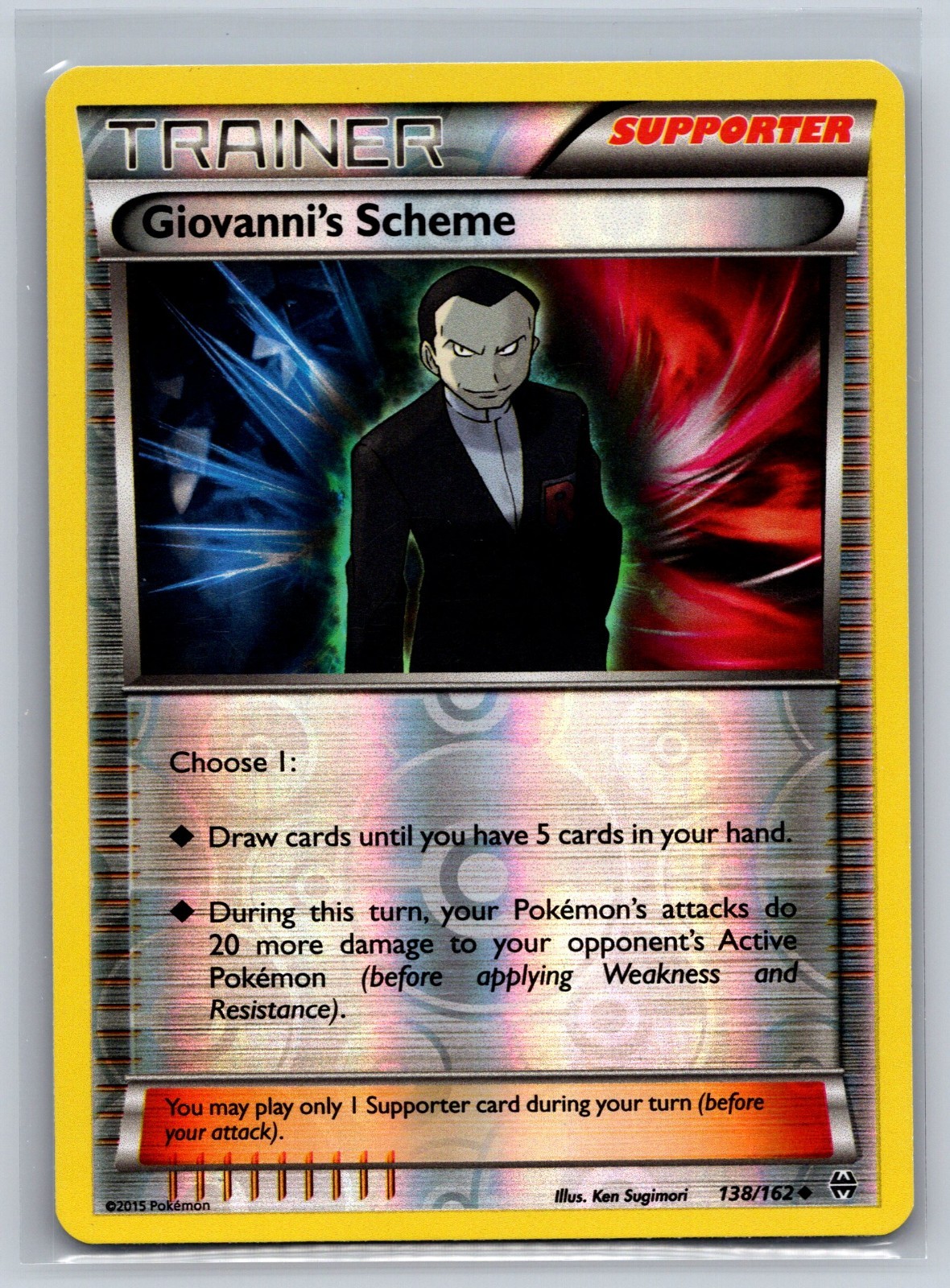 Giovanni's Scheme 138/162 Breakthrough Reverse Holo NM