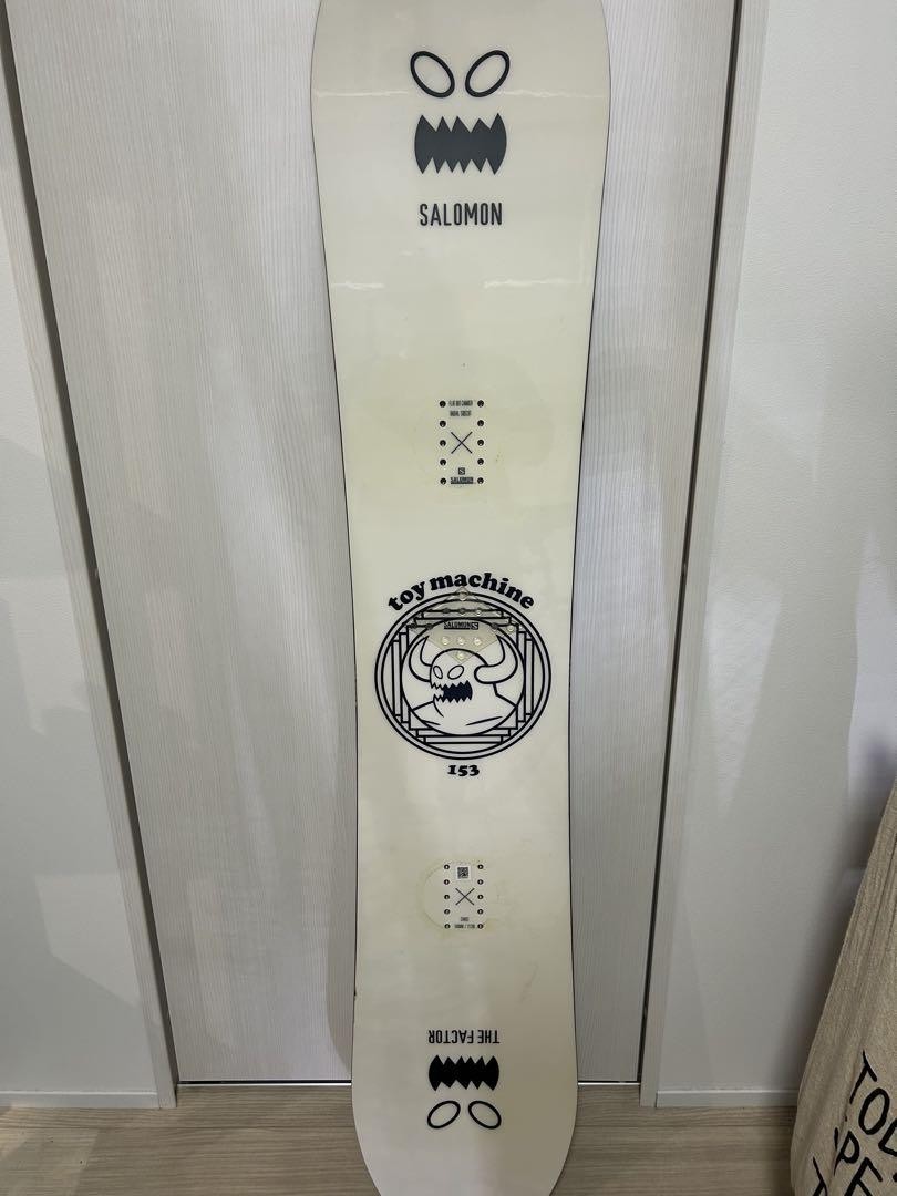 Salomon Toy Machine スノーボード　110センチ 靴19.5 Salomon Toy Machine Snowboard 153cm | eBay