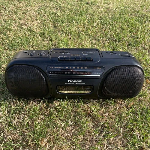 Panasonic RX-FS430 Portable Boombox Tape Deck Radio Vintage & Tested