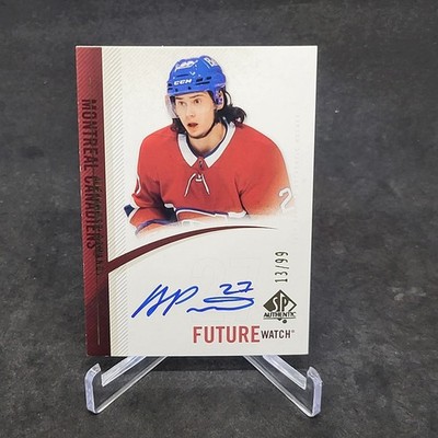 2020-21 SP Authentic Alexander Romanov #RFWA-AR Retro Future Watch Auto /99