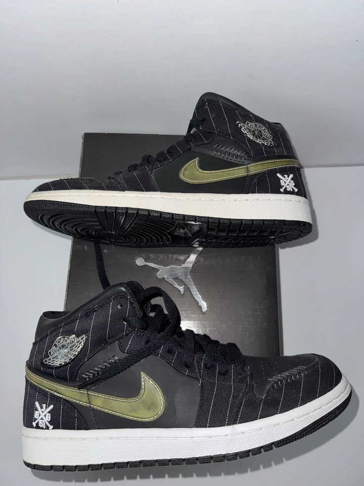DS OG BOX Jordan 1 Retro Barons Away 2008 Talla 9 Nuevo 325514-012 Foto 3 de 4