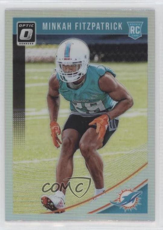2018 Donruss Optic Rookies Holo Prizm Minkah Fitzpatrick #103 Rookie RC 12vy