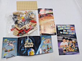 LEGO Star Wars 7104 Desert Skiff and 7110 Star Wars Landspeeder New Old Stock