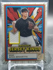 2026 Donruss Baseball Aiva Arquette Jersey Kings Relic Marlins