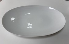 THOMAS Germany Medallion Large Plain White Serving Plate Server Platter Perfect