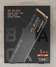 Western Digital WD BLACK SN850X 1TB NVMe Internal SSD