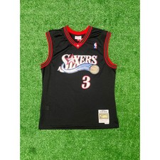 Mitchell  Ness Philadelphia 76ers Allen Iverson 2000-01 3 Jersey SZ Large