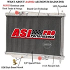 3 Row Radiator For 2014-2018 Ford Fiesta ST L4 1.6L Hatchback MT