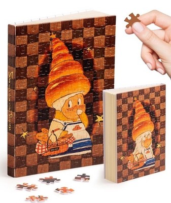 A5 Puzzle Journal 329 Pieces Twinkle Twinkle- Creamy Bread