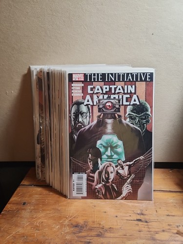 Marvel Comics Konvolut: Captain America #26-50 (2009) Brubaker Nm+ ungelesen