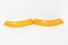 Genuine Front Bumper Euro Indicator Light Lenses Pair Fits BMW 5 E12 72-84