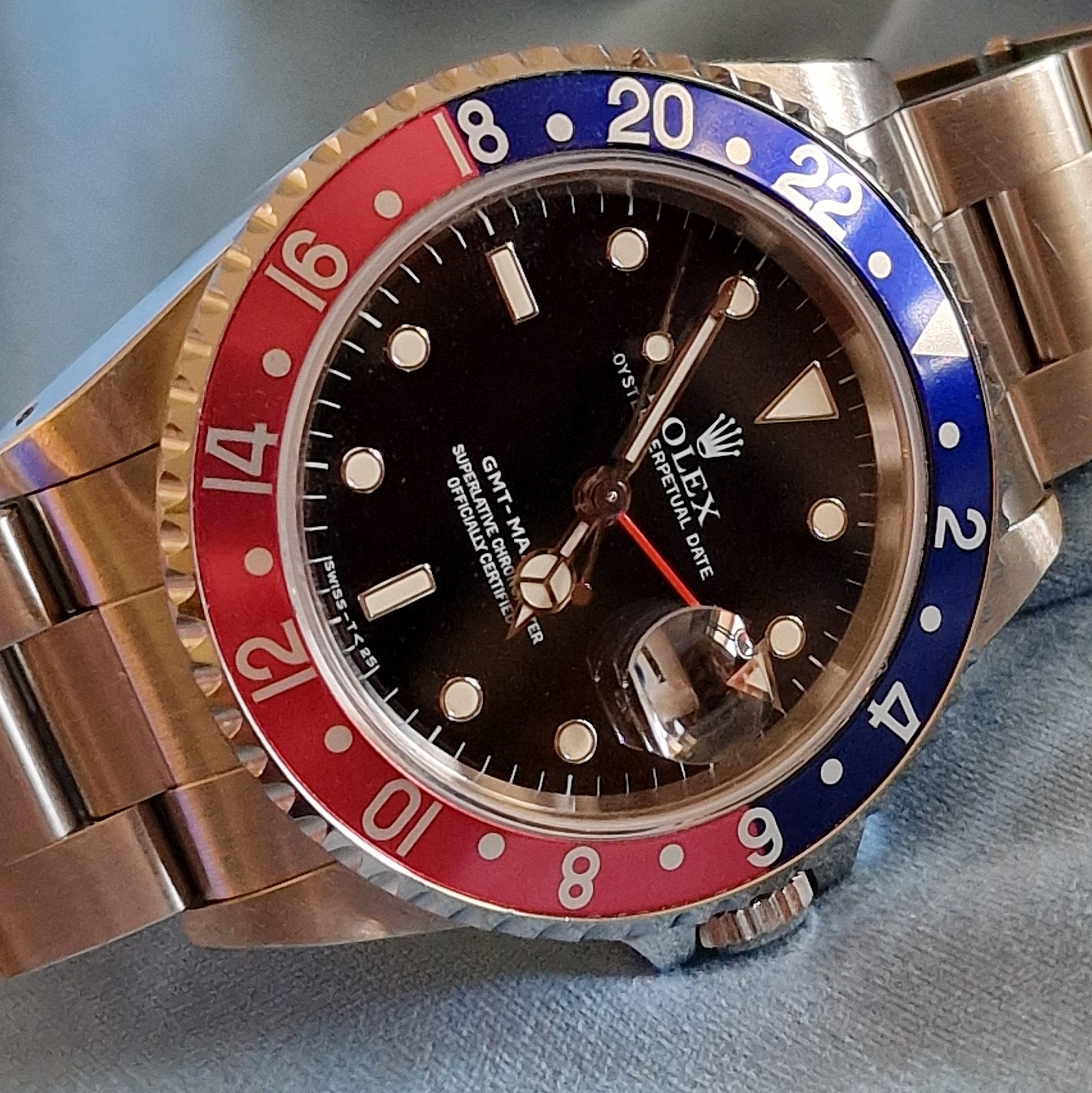 Rolex GMT-Master PEPSI Blue Red FULL-SET