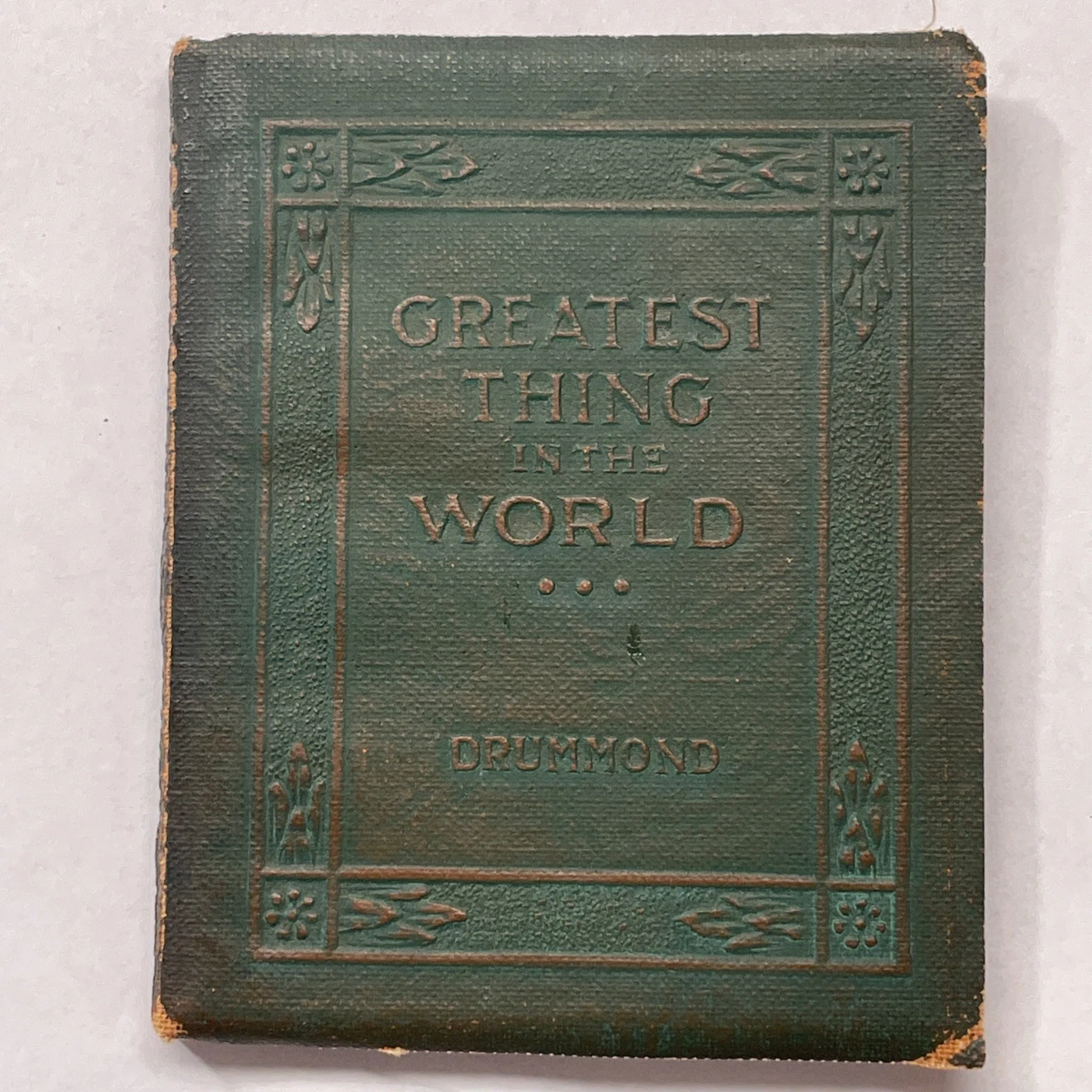 The Greatest Thing In The World In Antiquarian & Collectible Books
