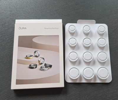 Oura Ring Gen 4 Sizing Kit / Größenbestimmungs-Set   Wie neu!