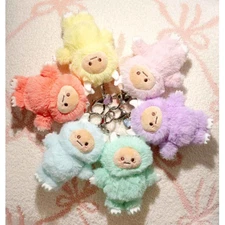 Hank Yeti Goes Pastel Plush Series Smoko 4-Inch Plush Key Chain