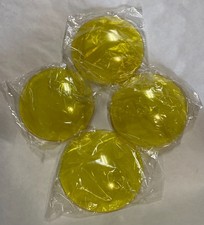 Lens cover,hard plastic, Pin-spot Par36,4 1/2" diameter, 4 pack yellow