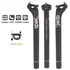 Reggisella in carbonio strada/mountain bike bicicletta posteriore reggisella 27,2/30,8/31,6 mm 400 mm