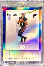 Michael Penix Jr RARE ROOKIE RAINBOW FOIL INVESTMENT SSP PANINI FALCONS ROY MINT