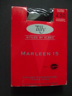 TILLY styled by Elbeo -  MARLEN 15 Strumpfhose, 15den, Gr. 42-44, Farbe: schwarz
