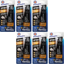 Permatex 27037 Optimum Black RTV Silicone Gasket Maker Set 20.1oz (6 x 3.35oz)