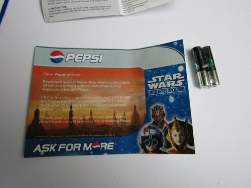 Star Wars Pepsi Promo R2D2 Alarm Clock and Projector 1999 RARE Pepsi Box Set - Picture 15 of 17