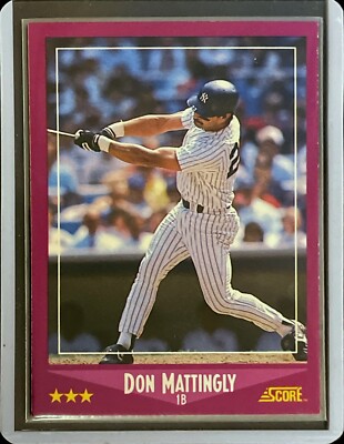 Don Mattingly - 1988 Score Baseball #1