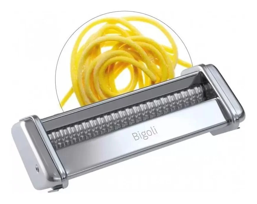 Marcato Trafila pasta ATLAS 150 Bigoli Silver AC 150 BIG - Immagine 2 di 2