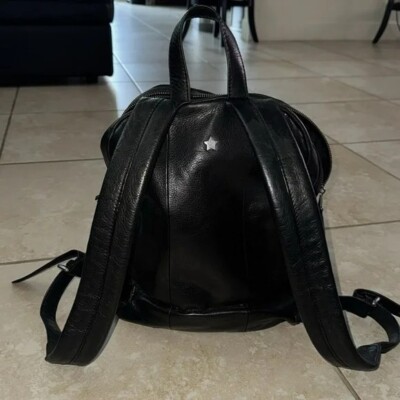 ash black leather backpack Ash Black Leather Dollskill Backpack - Retail $385