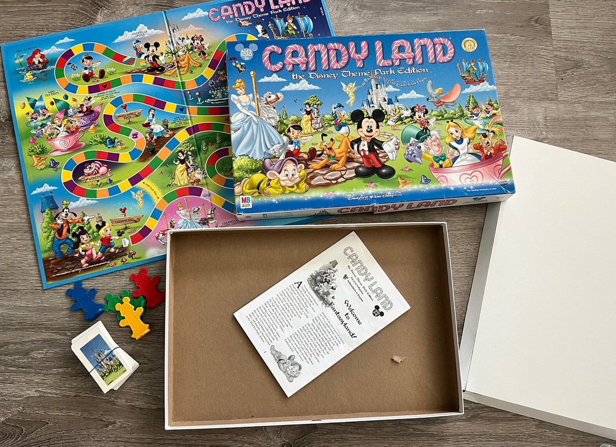 2001 Disney Candyland Disney Theme Park Edition Cinderella Castle