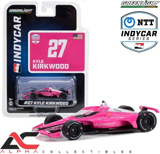 GREENLIGHT 11554 1:64 2023 #27 КАЙЛ КИРКВУД (АВТОНАЦИЯ) NTT INDYCAR