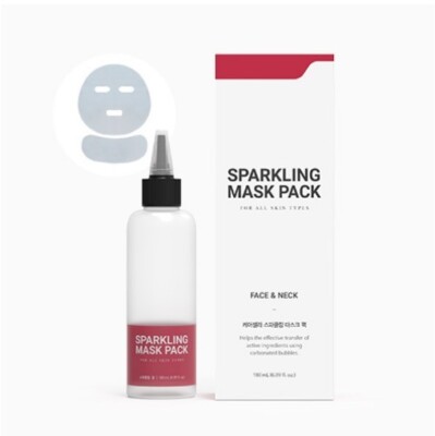 CareCella Sparkling Mask Pack 180ml für Gesicht und Hals