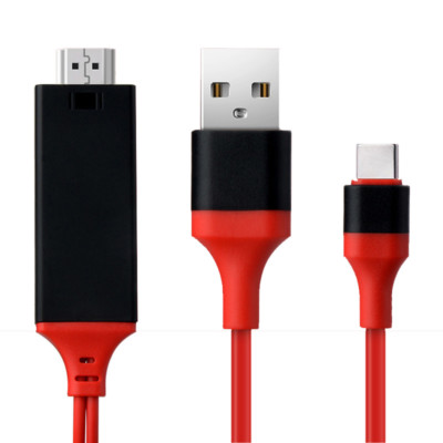 Type C USB-C to HDMI TV HDTV Cable Adapter for Samsung Galaxy S23 Plus Macbook