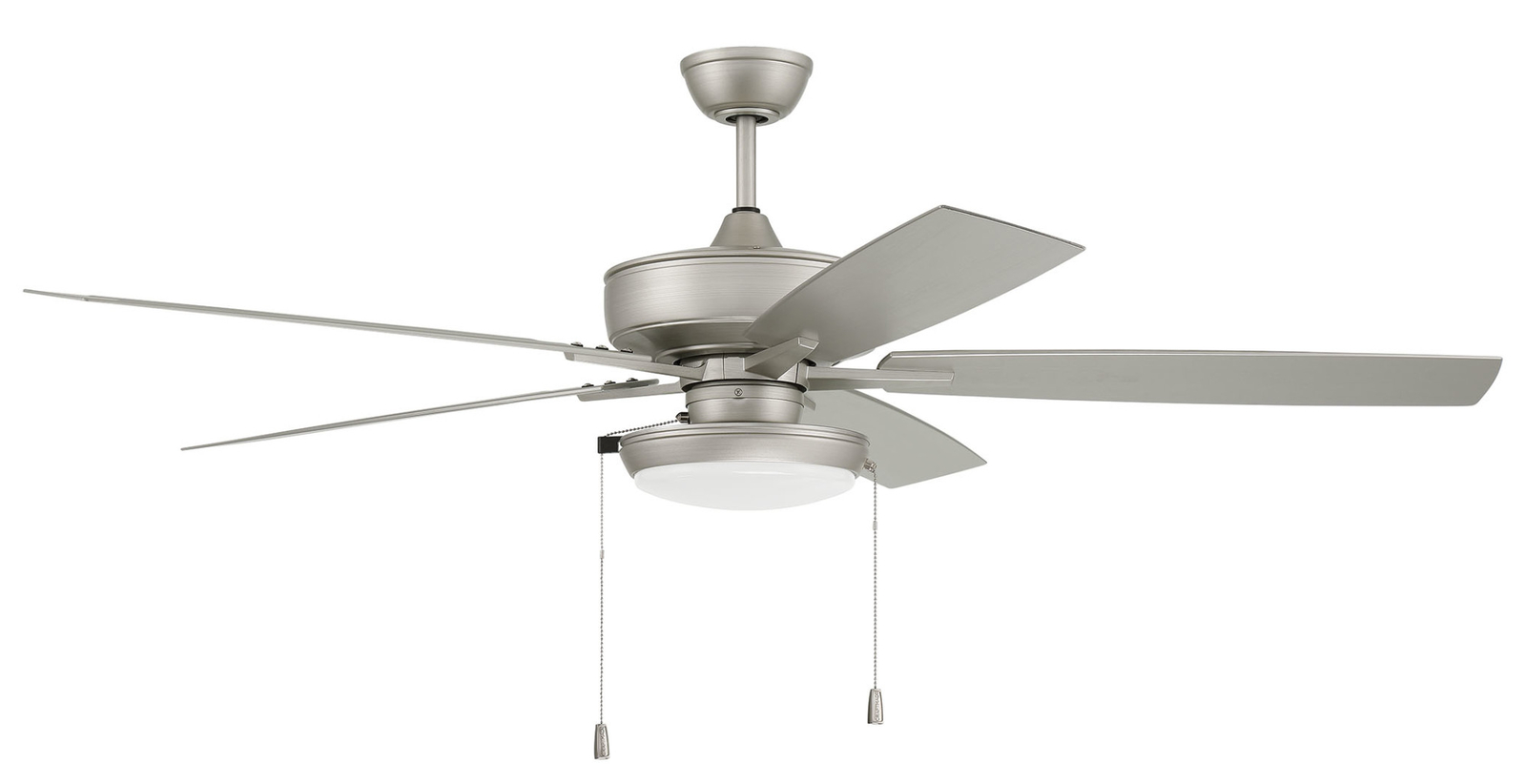 Craftmade OS1195 60-Inch Outdoor LED Ceiling Fan with 5 Blades in Painted Nickel Finish