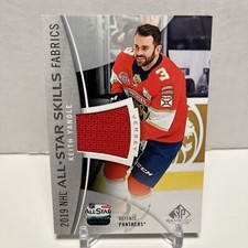 2019-20 Upper Deck SP Game Used All-Star Skills Fabrics Keith Yandle #AS-KY