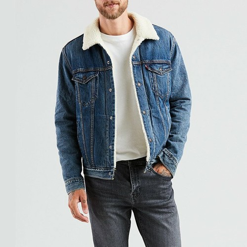 Blue Denim Trucker Jean Jacket 