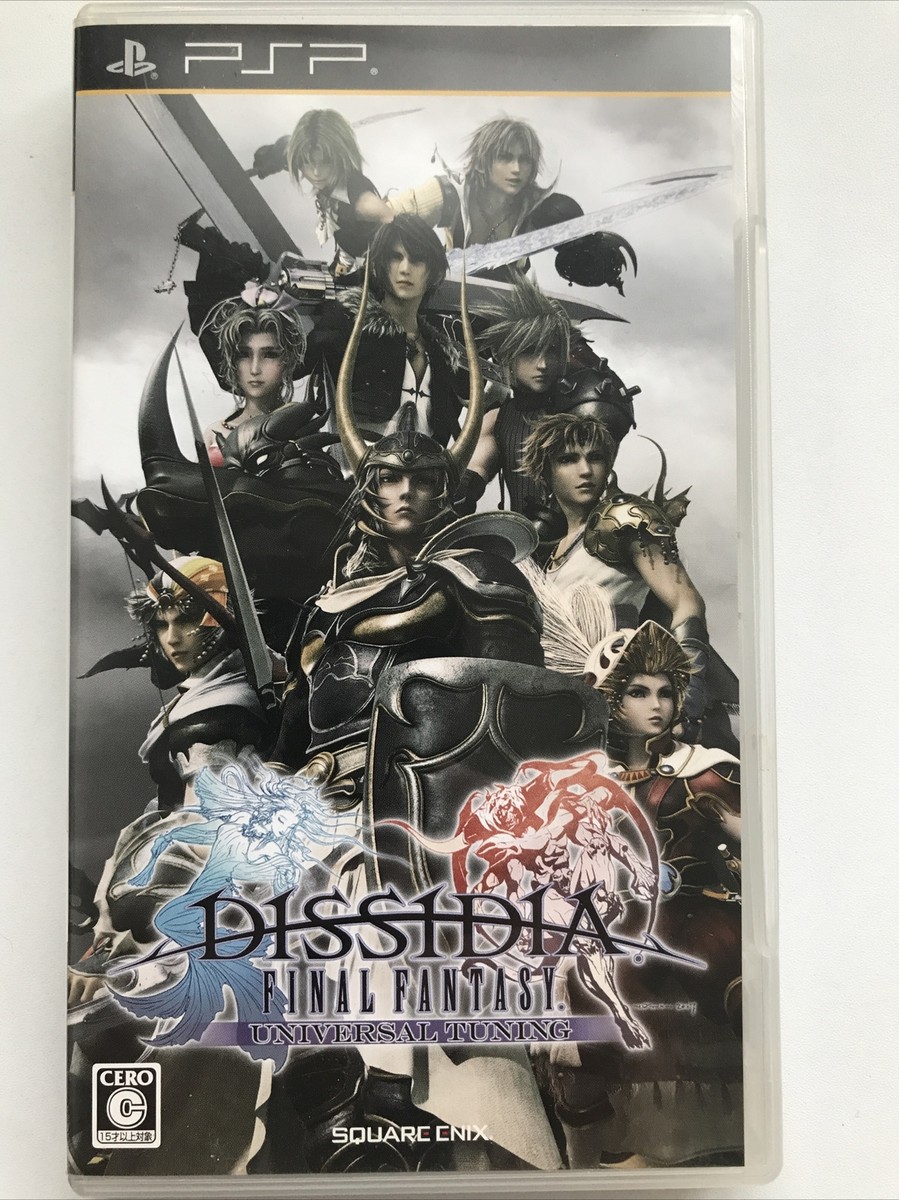 PSP Playstation Portable Final Fantasy dissidia Square enix used