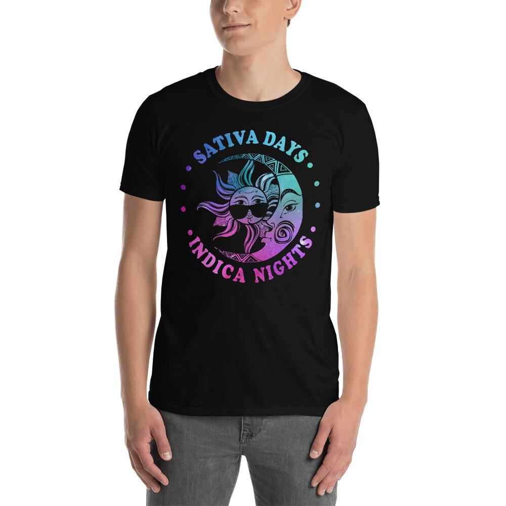 Sativa Days Indica Nights Marijuana Shirt Sativa Days Indica Nights Marijuana Shirt