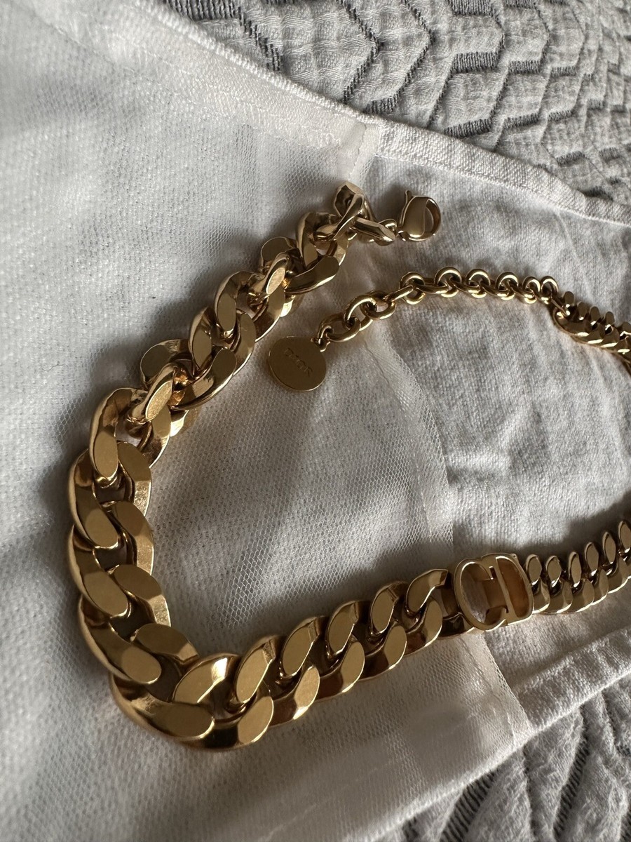 Christian Dior DANSEUSE ÉTOILE CHOKER gold-finish chain Christian Dior DANSEUSE ÉTOILE CHOKER gold-finish chain
