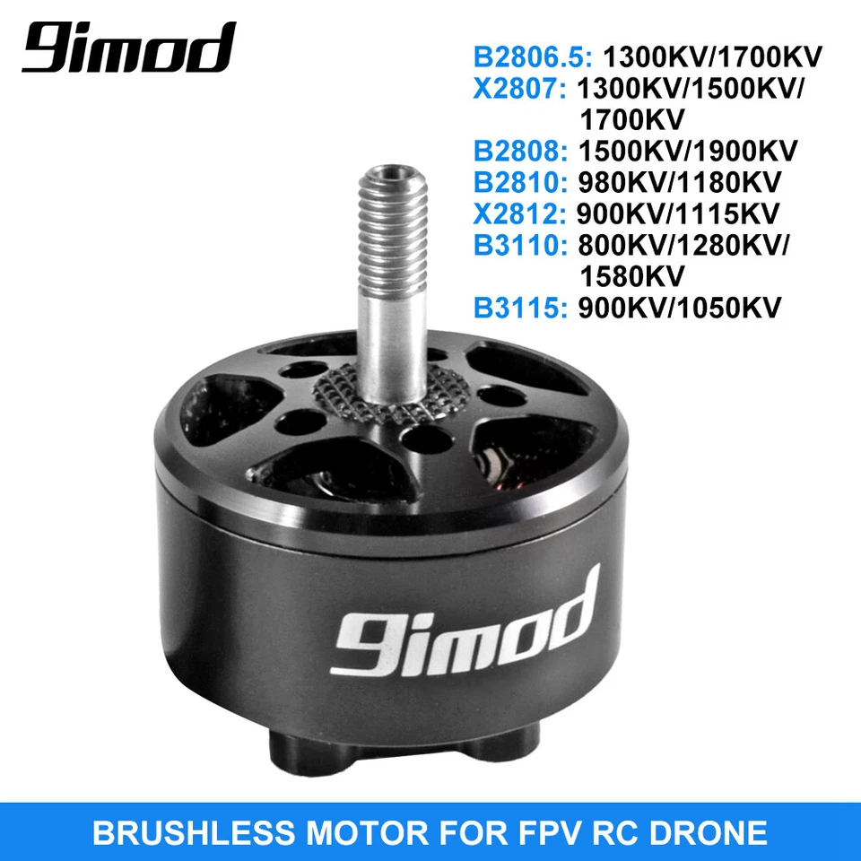 4x 9imod Brushless Motor 800-1900KV 14 Poles for FPV RC Airplane Drone DIY Parts - Image 2 of 4