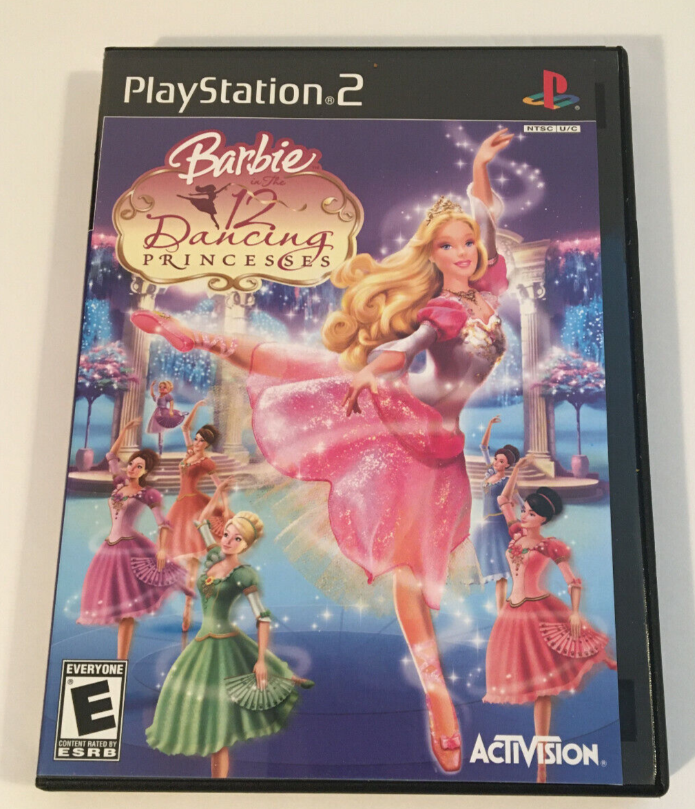 open lace back dress Amazon.com: Barbie: 12 Dancing Princesses : Video Games main image 1