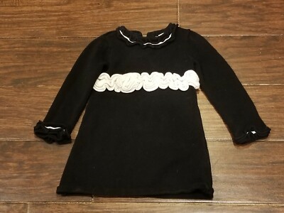 Girls Black White Sweater Dress Heirlooms Polly Flinders 2t Holiday Christmas | eBay Girls Black White Sweater Dress Heirlooms Polly Flinders 2t Holiday Christmas | eBay