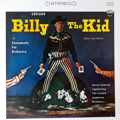Billy The Kid (Suite From Ballet) Aaron Copland LP 1967 Everest USA   3015