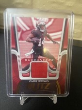2021 Panini Playbook Chris Godwin Blitz Insert Jersey Patch #BTZ-CGO Buccaneers 