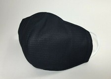 Extra Protective 4 Layers Fabric Face Mask. Handmade in USA. Washable Black 
