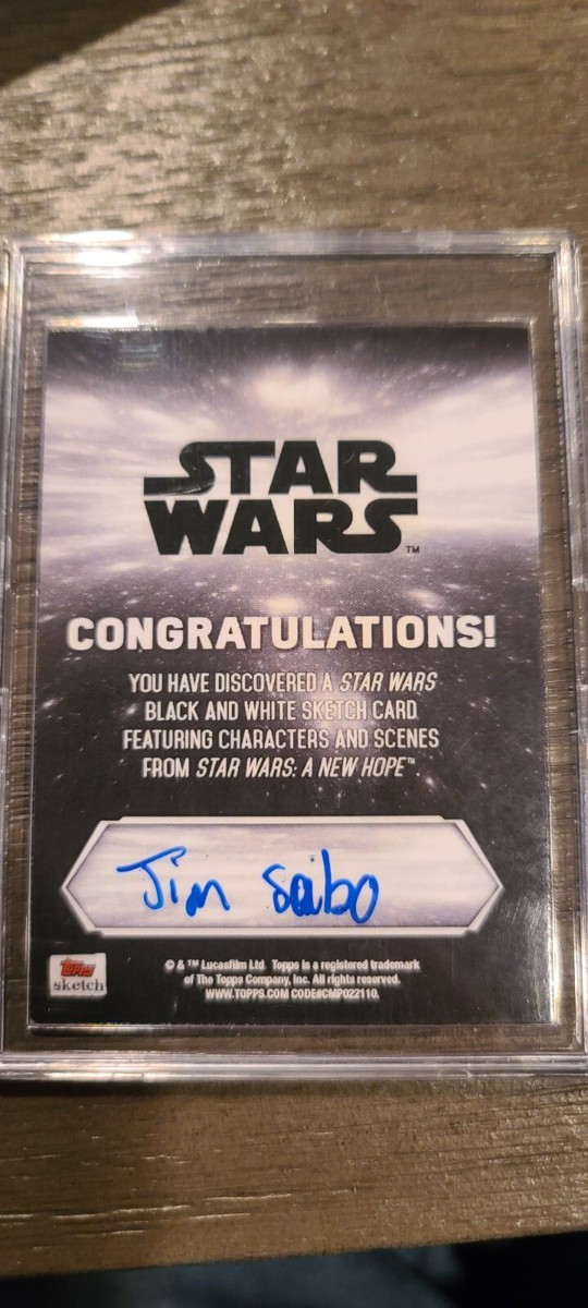 topps star wars sketch cards | eBay