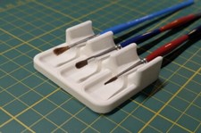 Paint Brush Holder Rest Stand Artist Paint Craft Tray No Drip