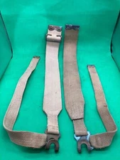 Original WW2 Pattern British Army L Straps Pair - 37 Pattern Webbing Haversack